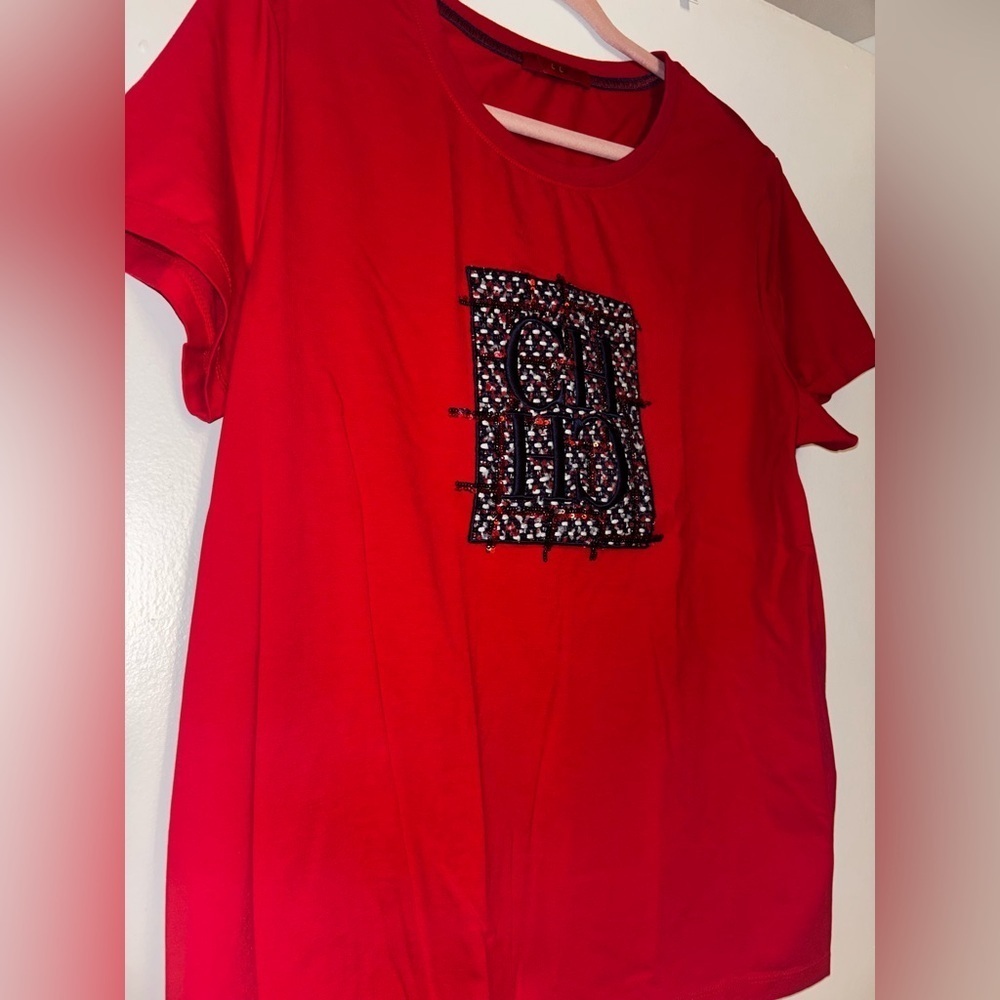 CHCH Red Graphic T-Shirt
